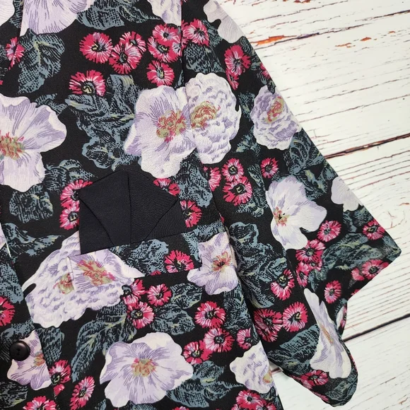 Vintage 80s Warren Z Shirt Dress - Picture 4 of 7